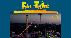 Desktop Screenshot of foiredutrone.com