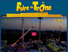 Tablet Screenshot of foiredutrone.com
